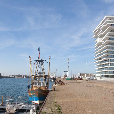 ConceptSystem 77 Janelas e ConceptWall 50 Fachadas - Baelskaai 12 (Oosteroever) localizado em Oostende, België