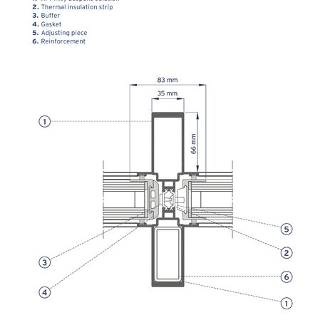 ConceptSystem 77 Portas, ConceptPatio 68 Correr e Harmónio e HiFinity Correr e Harmónio - Las Palmeras localizado emEspanha
