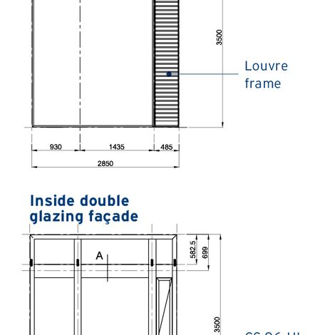 CS 86-HI (c) Sistemas cancelados, CW 86 Standard Fachadas e CW 86-EF Fachadas - Business center Sopharma Litex Business Towers localizado em Sofia, Bulgarije