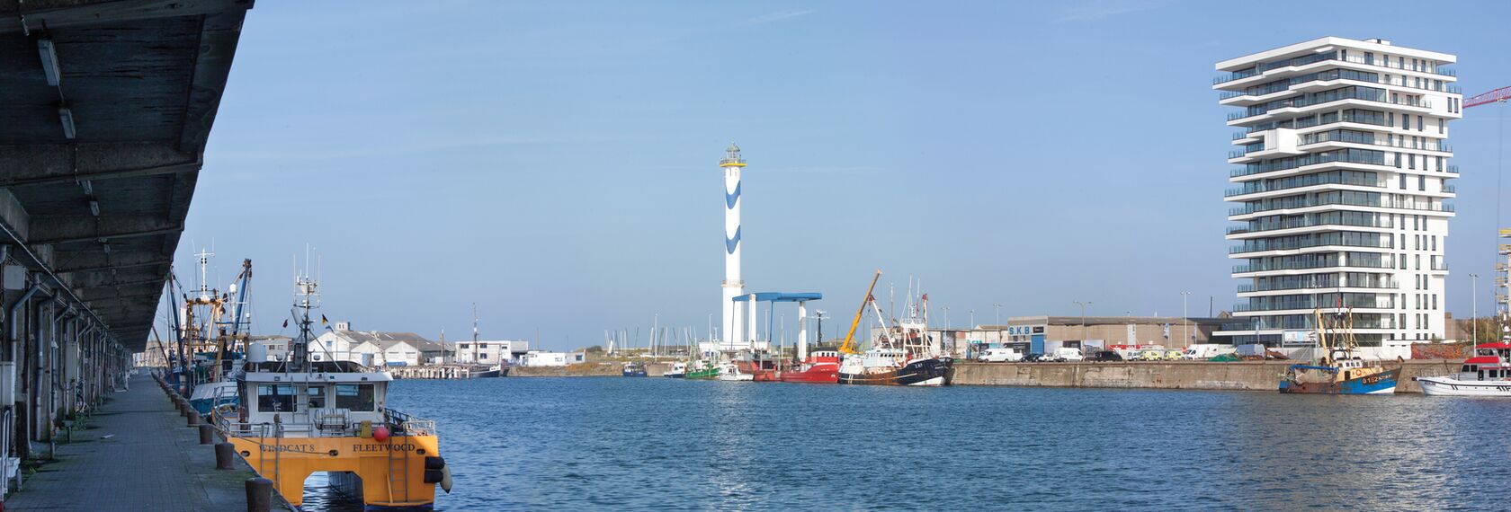 ConceptSystem 77 Janelas e ConceptWall 50 Fachadas - Baelskaai 12 (Oosteroever) localizado em Oostende, België