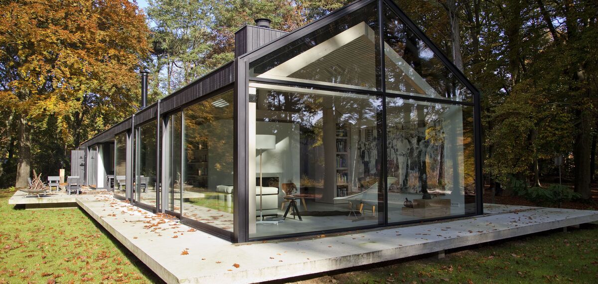 ConceptPatio 130 Correr e Harmónio, ConceptSystem 77 Janelas e ConceptWall 50 Fachadas - House The Brouwhuis localizado em Oisterwijk, nos Países Baixos