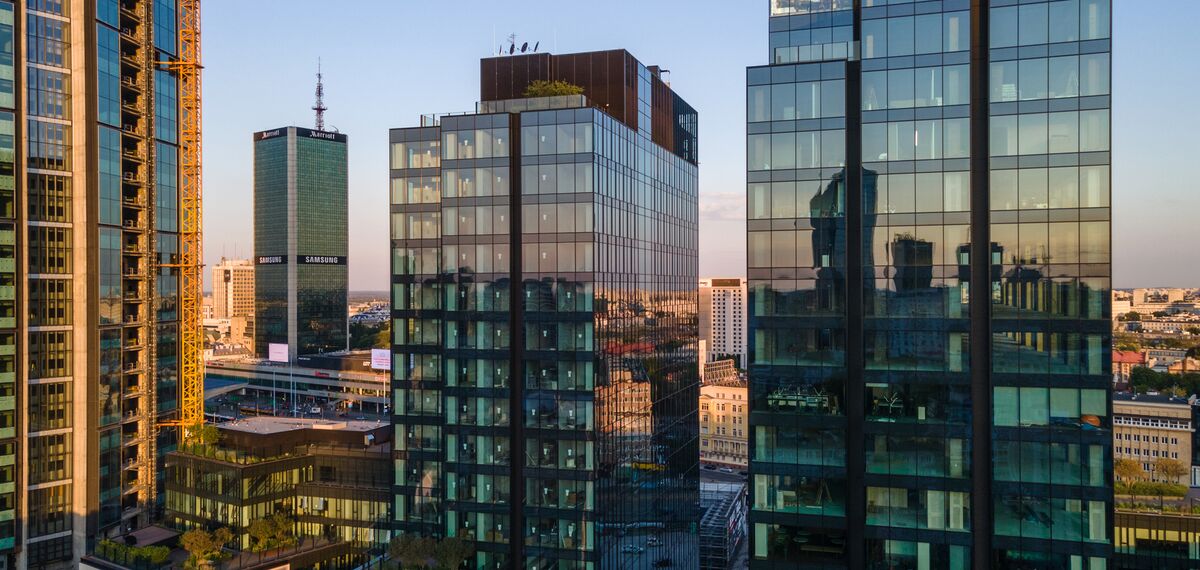 ConceptWall 50 Fachadas, MasterLine 8 Janelas, CW 50-HI Fachadas, CW 50-SC Fachadas, MasterLine 8 Standard Janelas e MasterLine 8 Janelas - Varso 1 & 2 localizado em Warsaw, Polónia