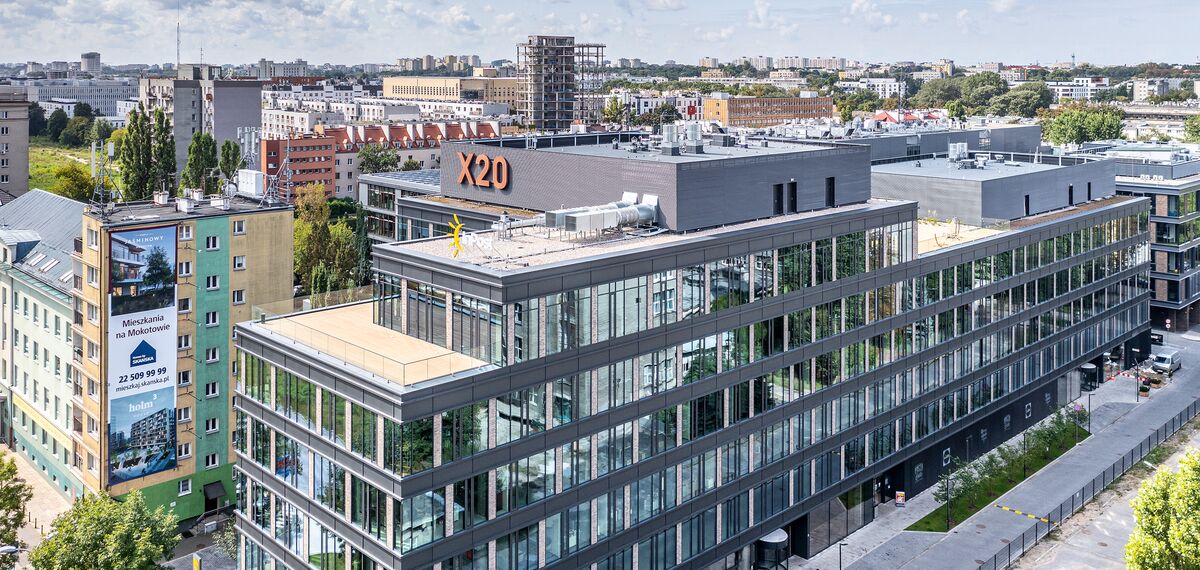 ConceptWall 50 Fachadas, MasterLine 8 Janelas, CW 50-HI Fachadas, CW 50-SC Fachadas, MasterLine 8 HI Janelas e MasterLine 8 Hidden Vent Janelas - X20 localizado em Warsaw, Polónia