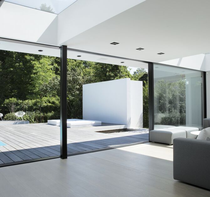 janela aluminio na caixilharia SlimLine 38