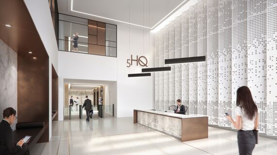 CS 86-HI (c) Sistemas cancelados e CW 50-SC Fachadas - Hanover Quay #5 localizado em Dublin, Irlanda