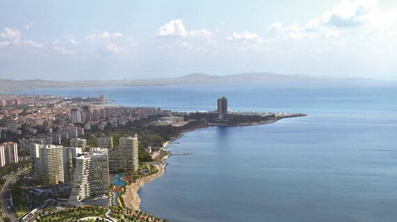 ConceptSystem 77 Janelas e ConceptWall 50 Fachadas - Seapearl localizado em Istanbul, Turquia