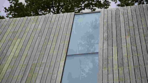 CS 86-HI (c) Sistemas cancelados, ConceptWall 50 Fachadas e HiFinity Correr e Harmónio - Villa Casa da Floresta Voorschoten localizado em Voorschoten, nos Países Baixos