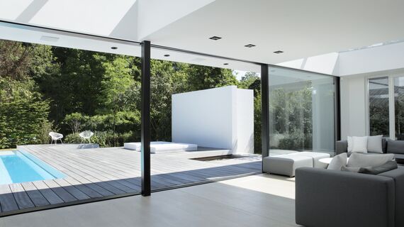 janela aluminio na caixilharia SlimLine 38