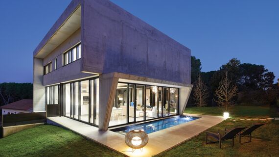 ConceptWall 50 Fachadas - Villa Bielman localizado emEspanha