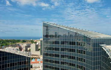 CW 65-EF Fachadas - Kianda Towers localizado em Luanda, Angola